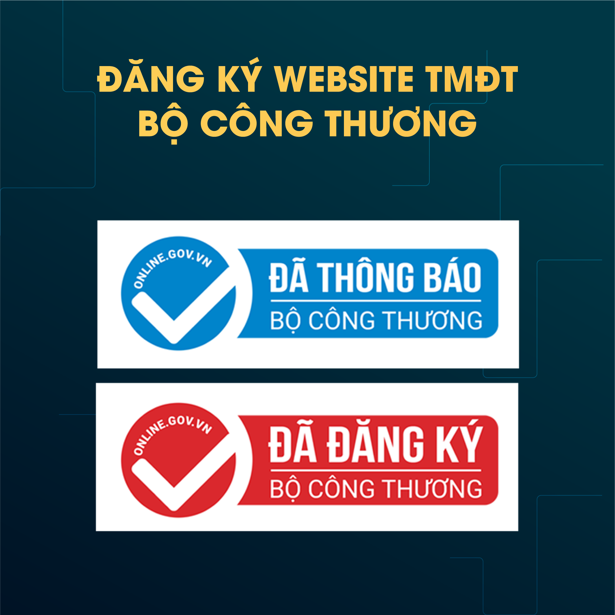 Đăng Ký Website TMĐT Bộ Công Thương